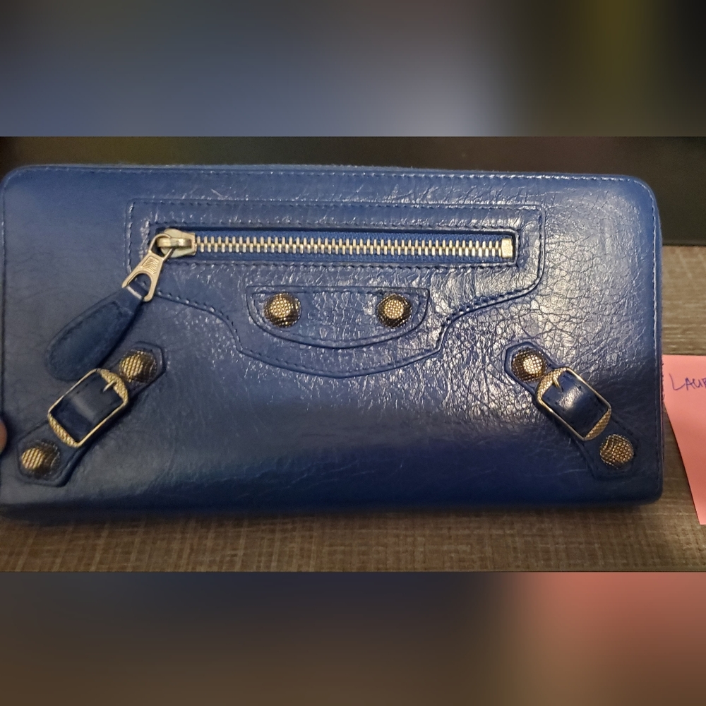 Balenciaga Continental Zip Around Wallet